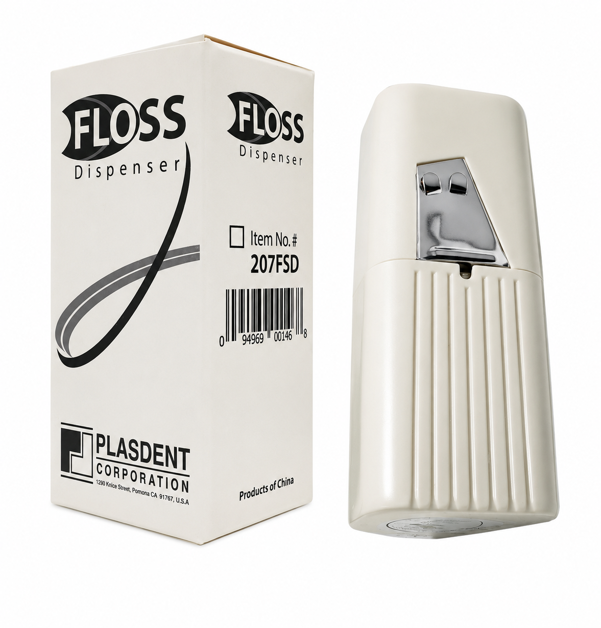 Dental Floss Dispenser Beige