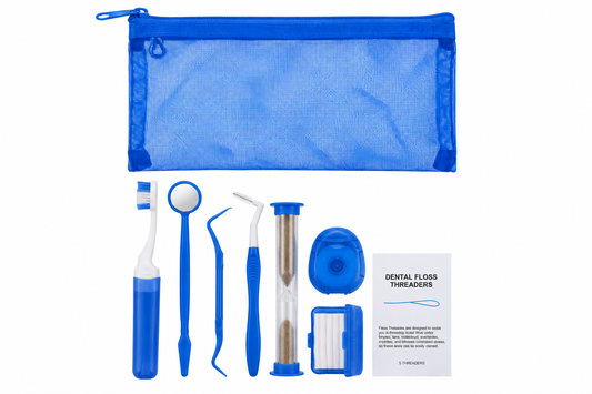 Orthodontic Care Kit with Mesh Bag