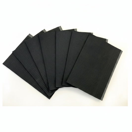 Patient Bibs Ply Paper + Poly backed 13 x 18 (500pcs/case)