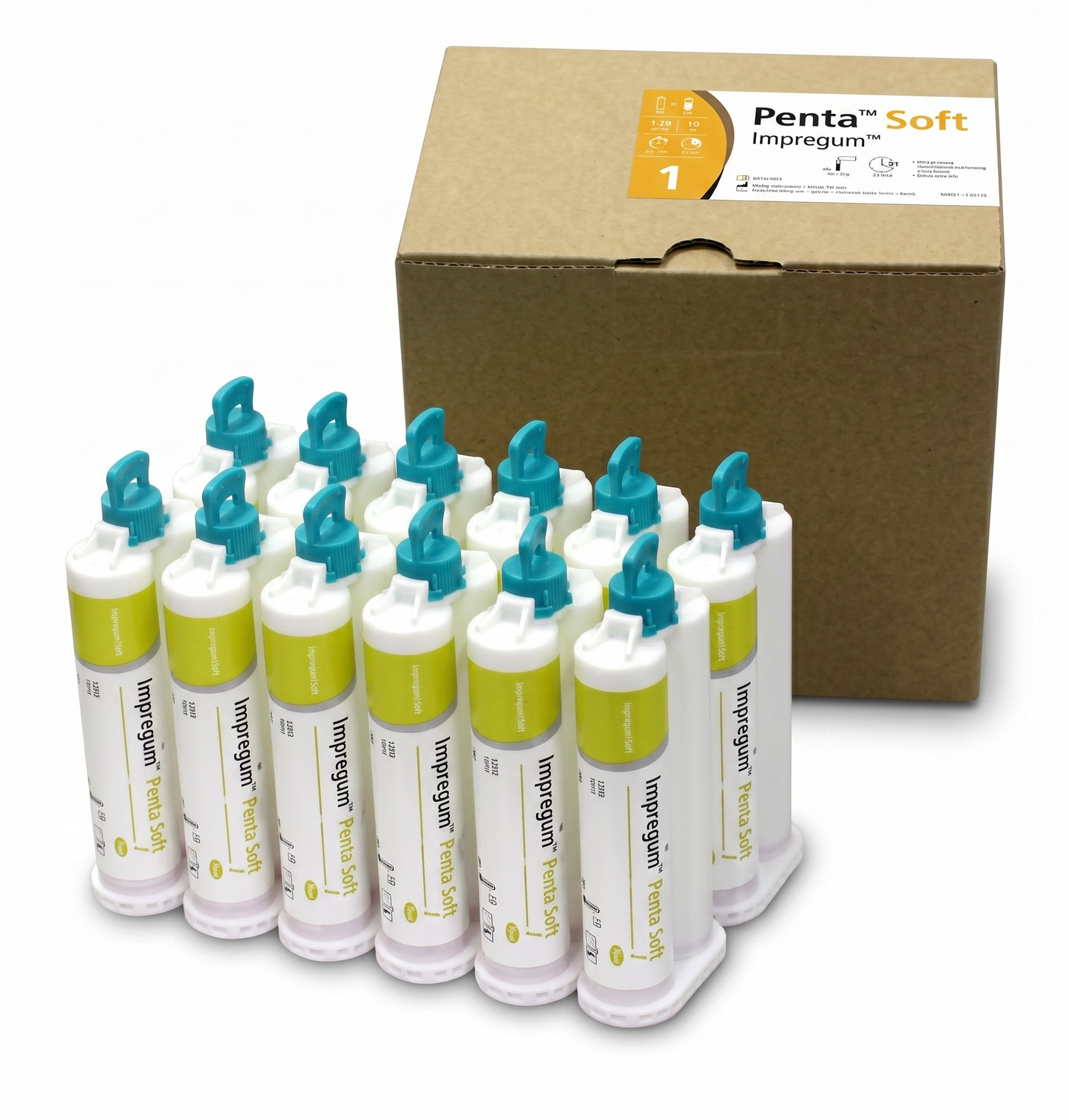 Vonflex S Heavy Body Impression Material Bulk 12 x 50ml