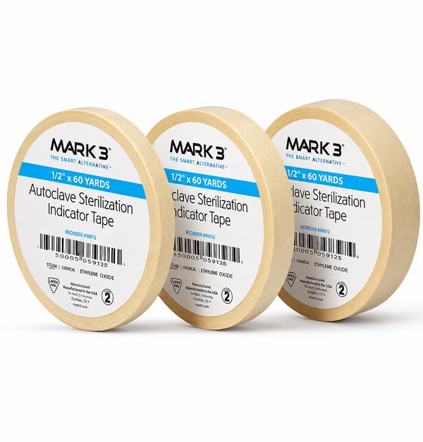 Autoclave Sterilization Indicator Tape (60YRDS)