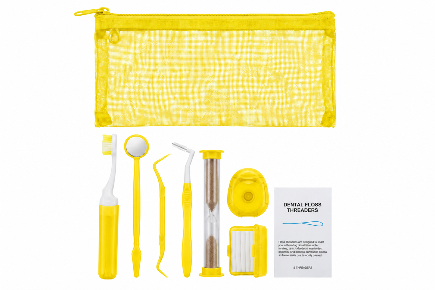 Orthodontic Care Kit  with Mesh Bag