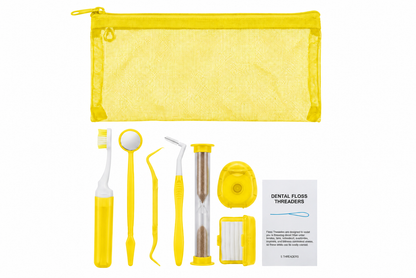 Orthodontic Care Kit  with Mesh Bag