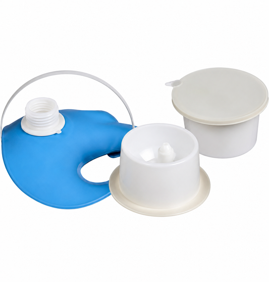 Sticky Dappen Dishes White (100pcs/bg)