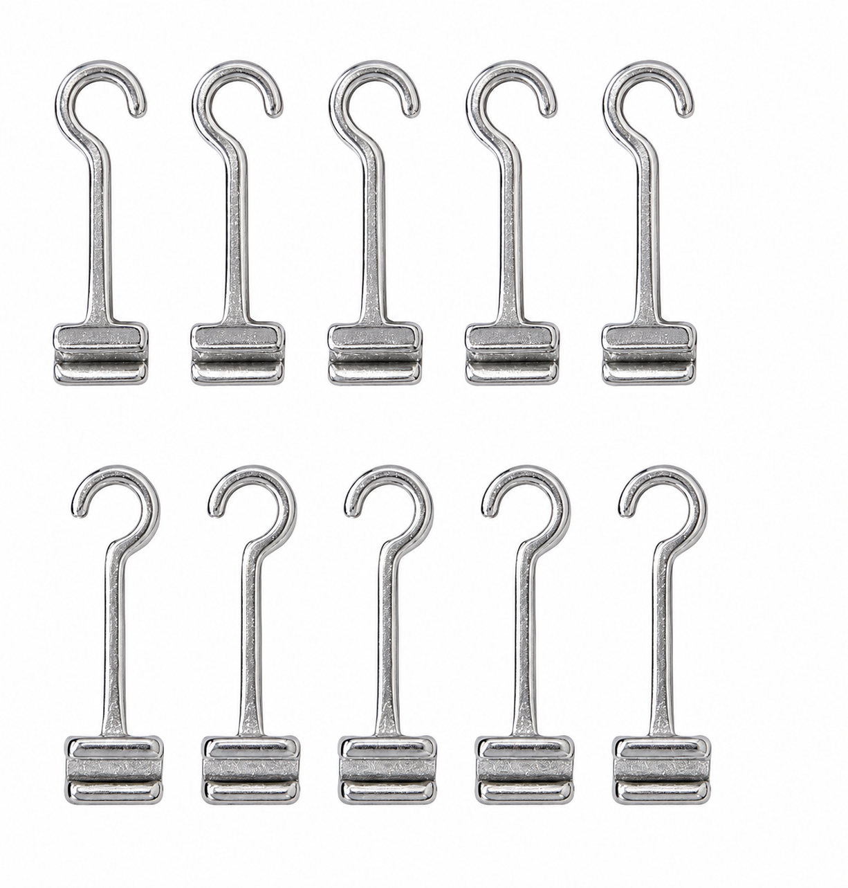 Cruved Crimpable Hook (10pc/pck)