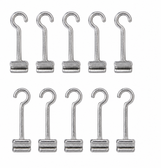Cruved Crimpable Hook (10pc/pck)