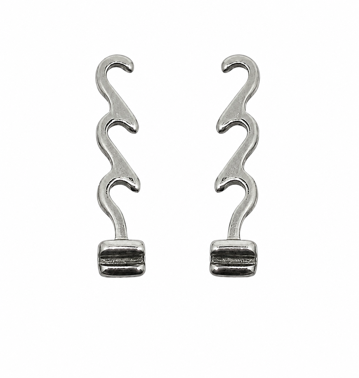 Cruved Crimpable Hook (10pc/pck)
