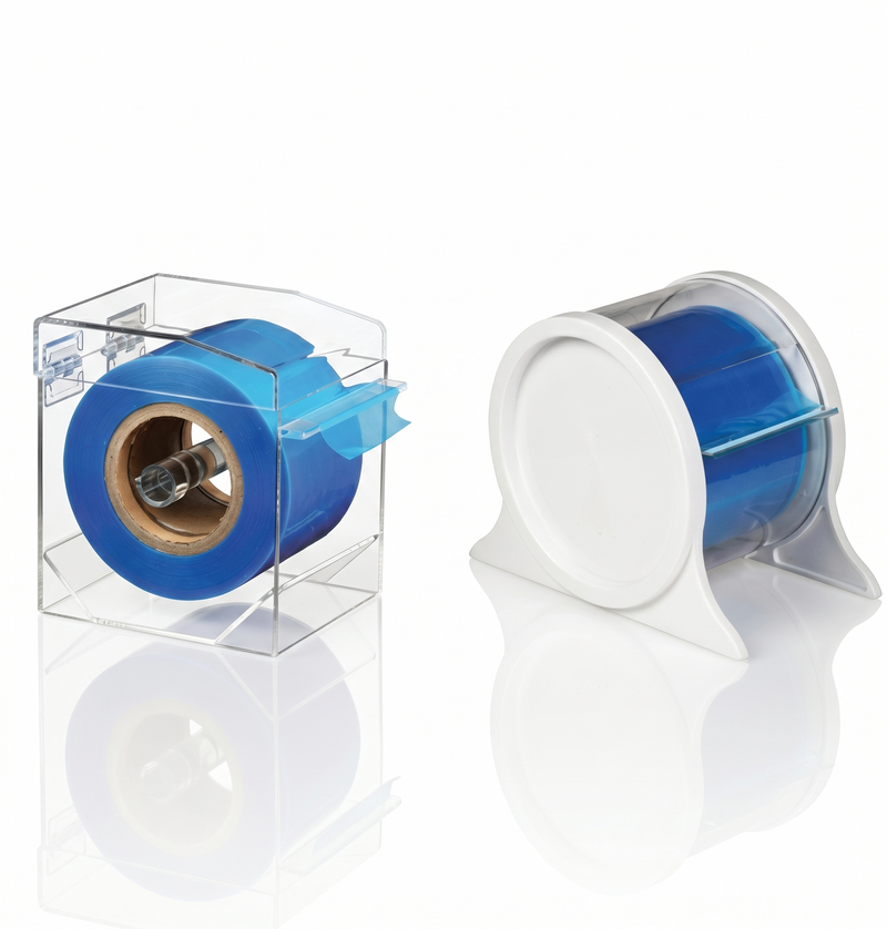 Plasdent Sticky Wrap Dispenser Clear