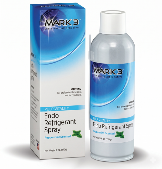 MARK 3 Endo Refrigerant Spray packaging and bottle on a white background