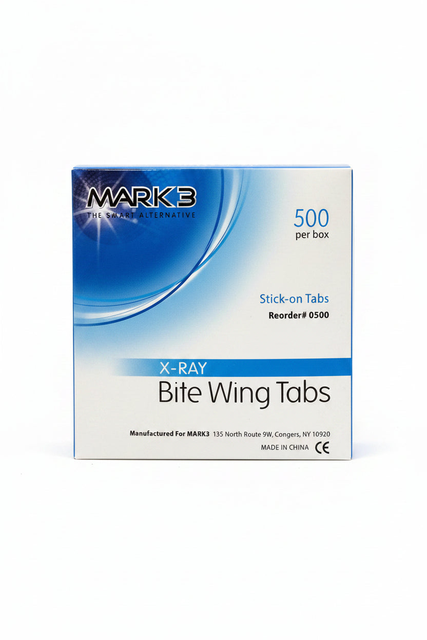 Bite Wing Tabs Stick-on Tabs (500pcs/bx)