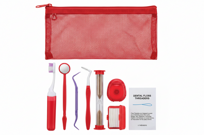 Orthodontic Care Kit with Mesh Bag