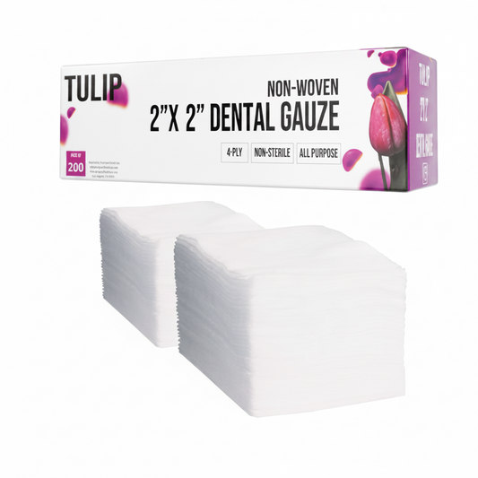 Tulip 2x2 Sponges Non-Woven 4-Ply