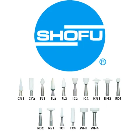 Shofu Dura-White Stones FG (12pcs/bx)