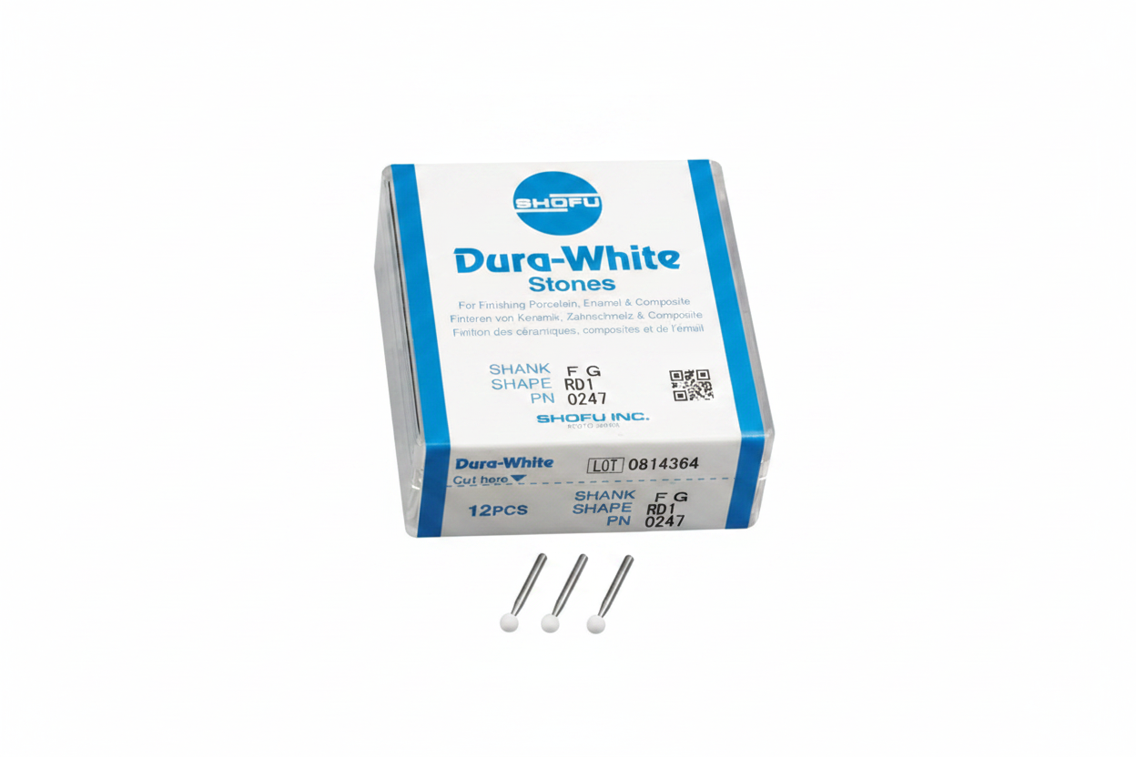 Shofu Dura-White Stones (12pcs/bx)
