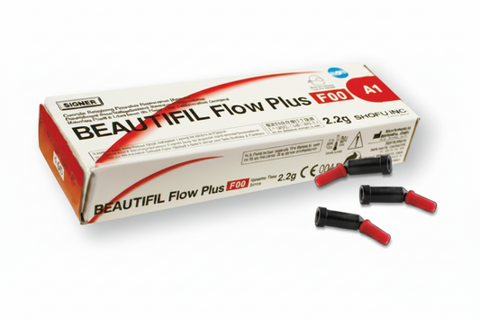 Shofu Beautifil Flow Plus F00 (zero flow) self-leveling Syringe 2.2g