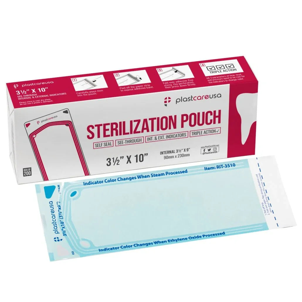 Self-Sterilization Pouches (200 pcs/bx)